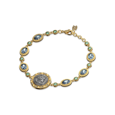 Pulsera de Moneda Artemis 'The Great Civitas', Diamante Blanco