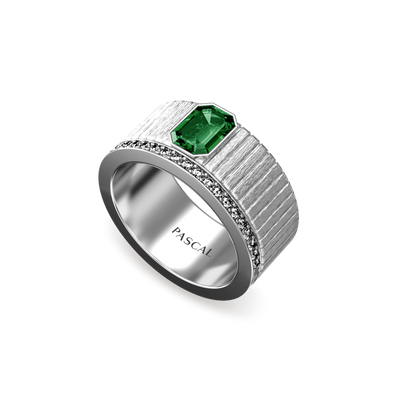 Colonnade Band Ring, White Diamond