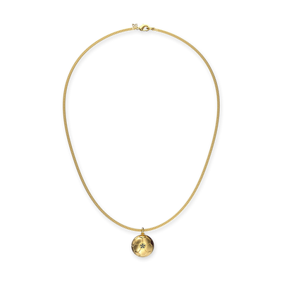 Colgante "The Soccer", diamante negro
