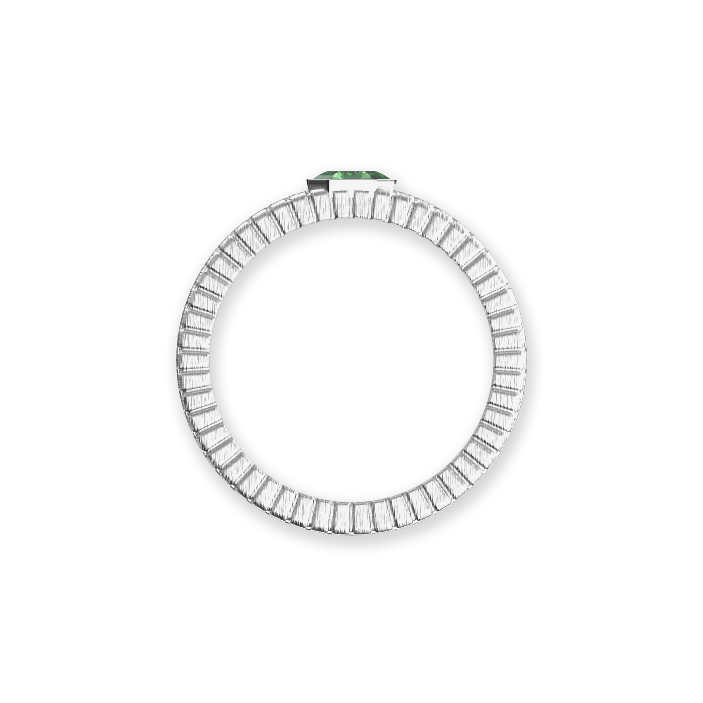 Colonnade Band Ring, White Diamond