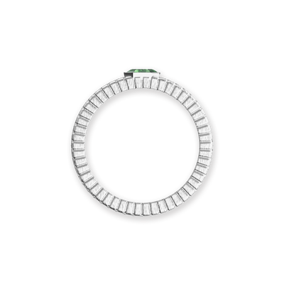 Colonnade Band Ring, White Diamond
