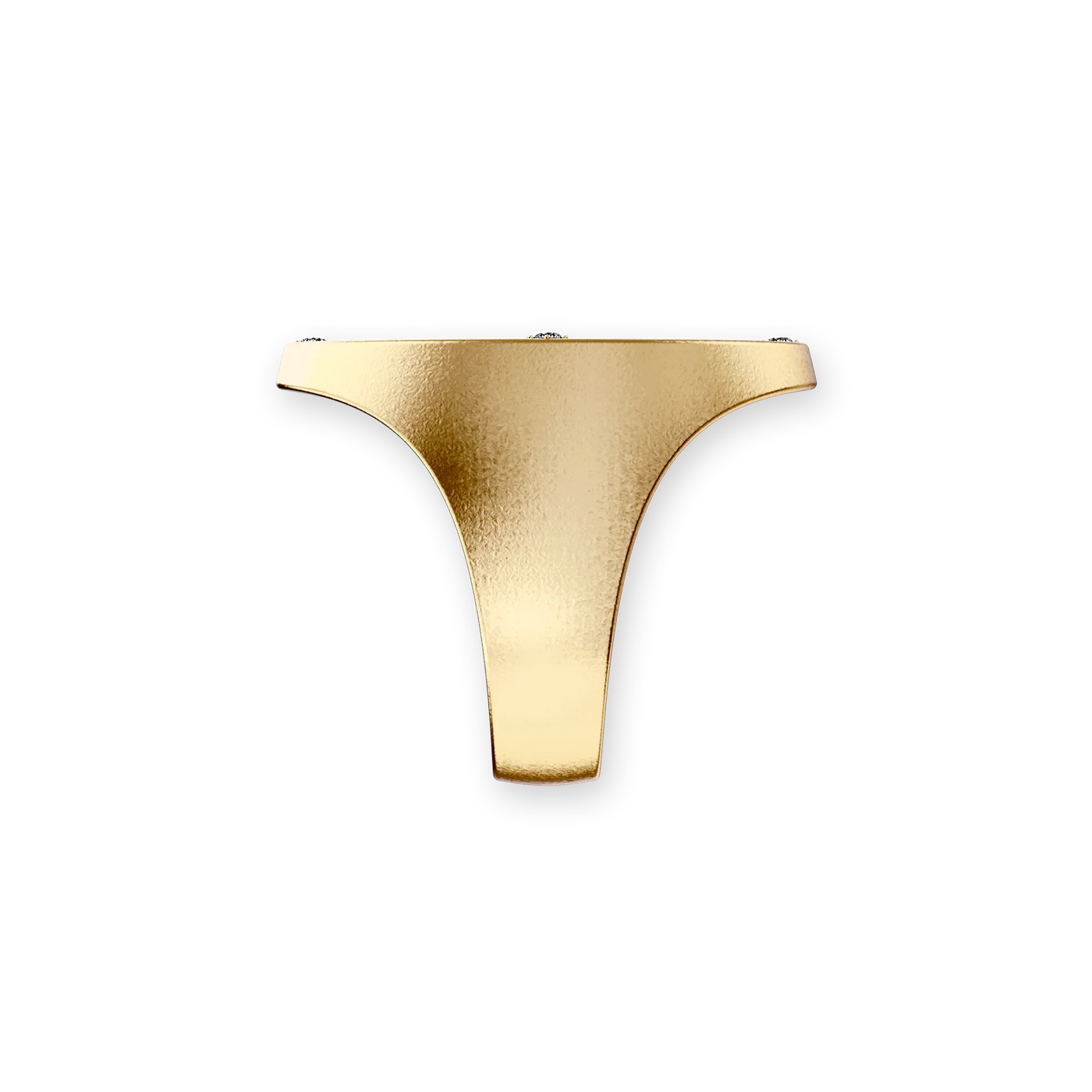 Anello sigillo Medus di 'Olympus', diamante bianco