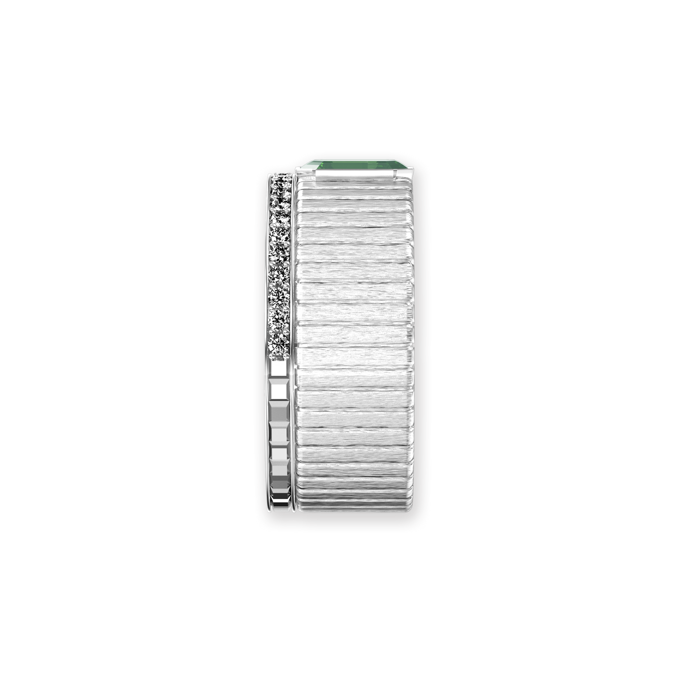 Colonnade Band Ring, White Diamond