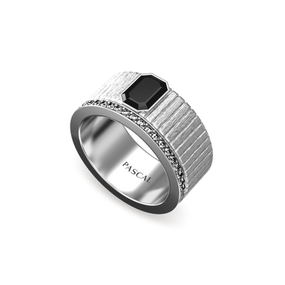 Colonnade Band Ring, White Diamond