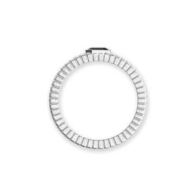 Colonnade Band Ring, White Diamond
