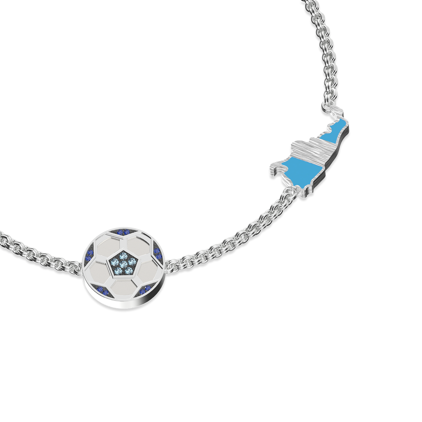 World Cup 26' Diamond Bracelet, Argentina | PASCAL
