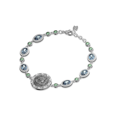 Pulsera de Moneda Artemis 'The Great Civitas', Diamante Blanco