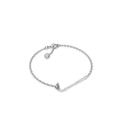Pulsera "The Golf" Club, Diamante Blanco