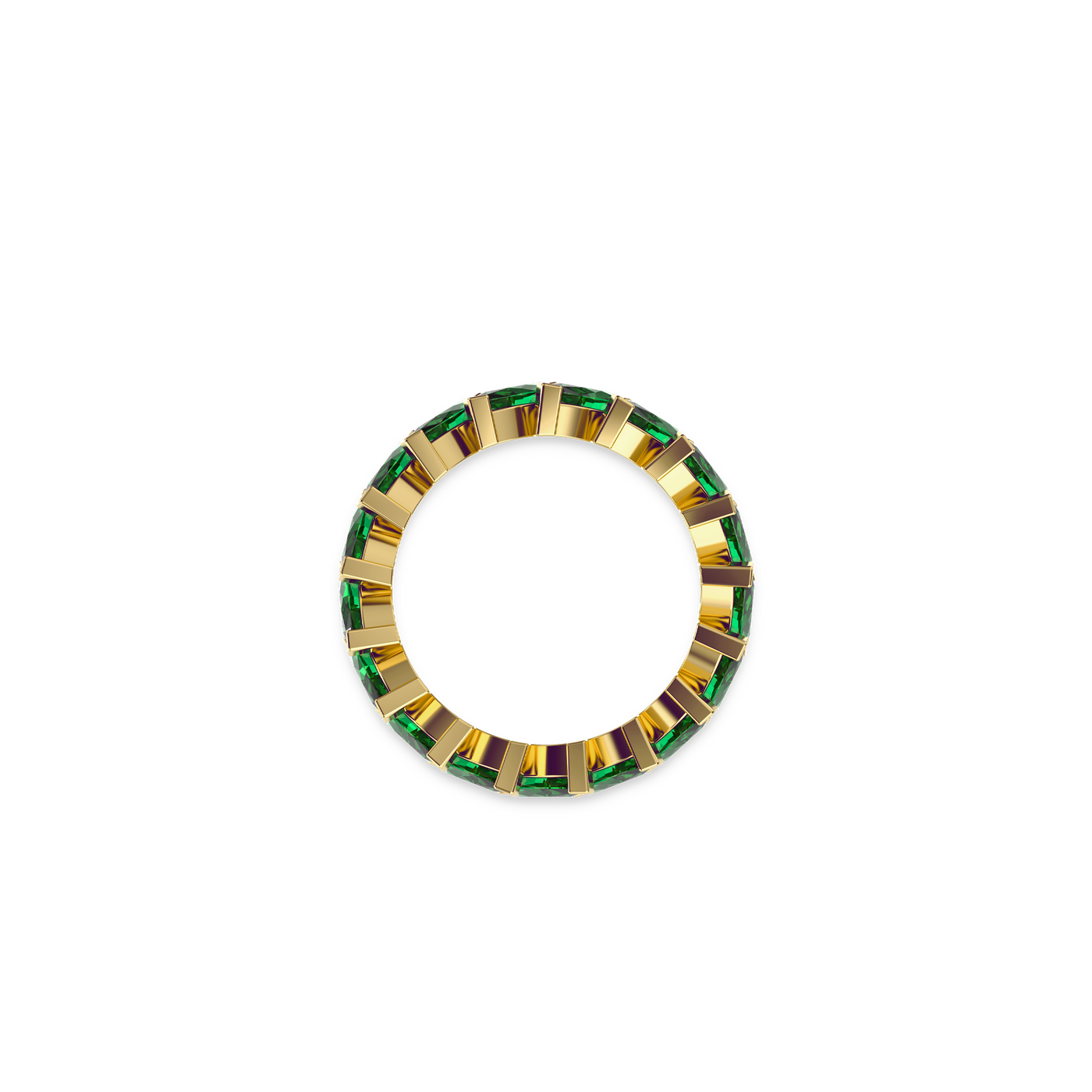 Anillo de Eternidad con Piedra Preciosa Marquise