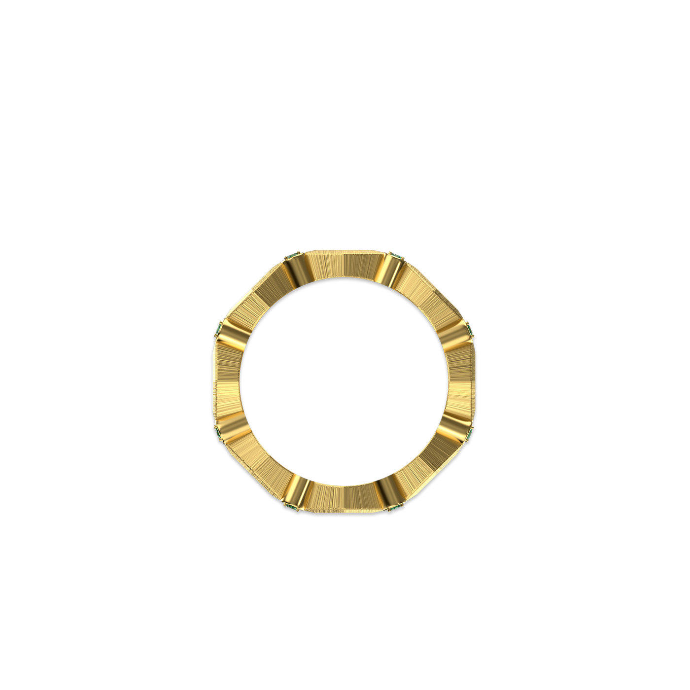 Anello scultura in pietra preziosa