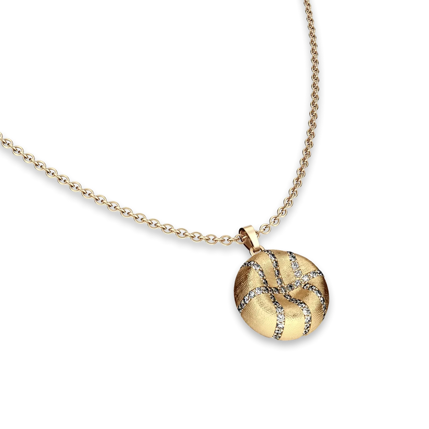 Colgante de balón de baloncesto con filtración, pavé de diamantes blancos