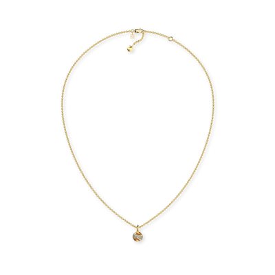 Collar de bola "The Baseball", pavé de diamantes blancos