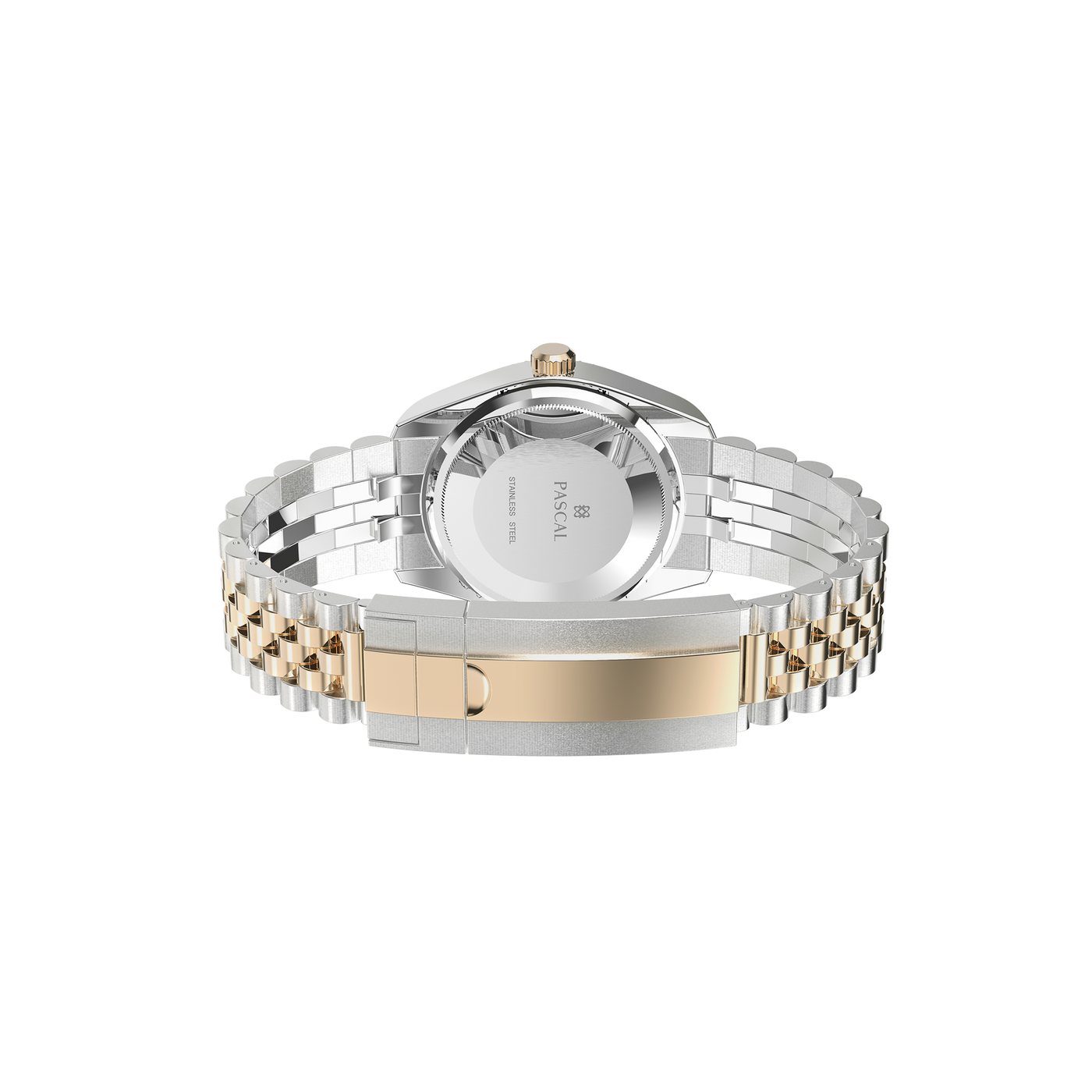 Coffret cadeau montre et bracelet en diamant classique intemporel 