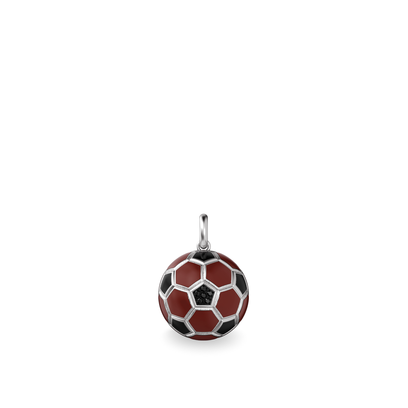 'The Soccer' Pharaohs Pendant, Black Diamond