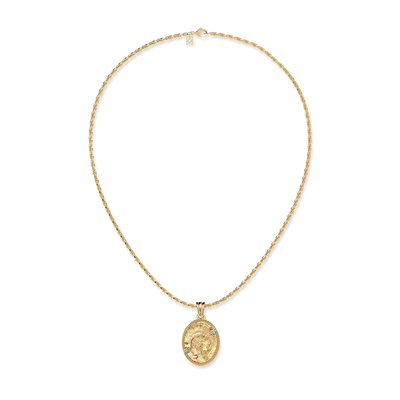 Ciondolo ovale 'Olympus' Athena, diamante bianco