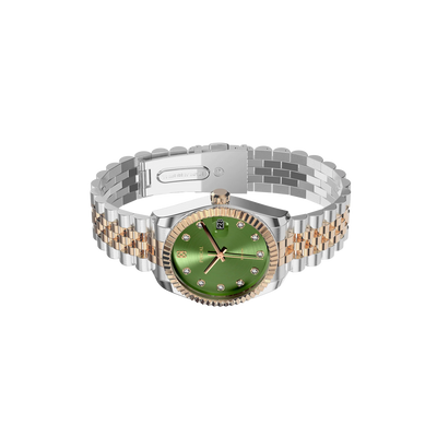 Timeless Classic Diamond Couple Watches