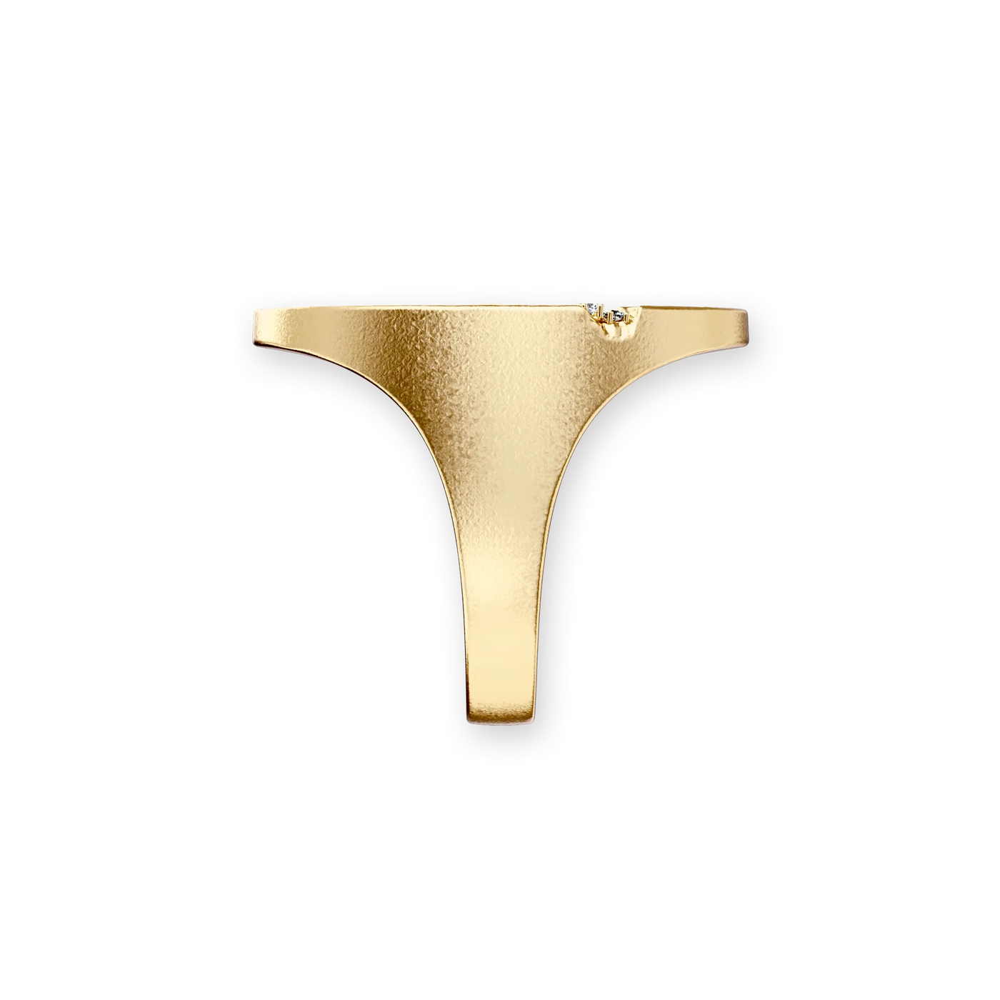 Anello sigillo 'Athena' Olympus, diamante bianco