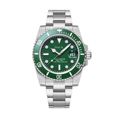 Reloj Pascal Royal Luxe Diamond (bisel verde)
