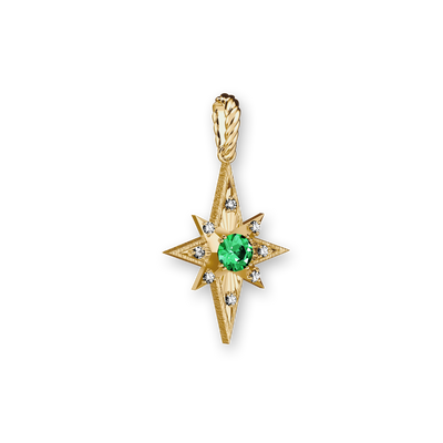 Collar "The Bonbon" Estrella, Diamante Blanco