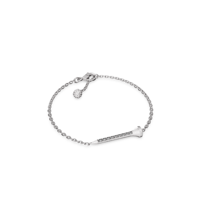 Pulsera "The Golf" con perlas, diamante blanco