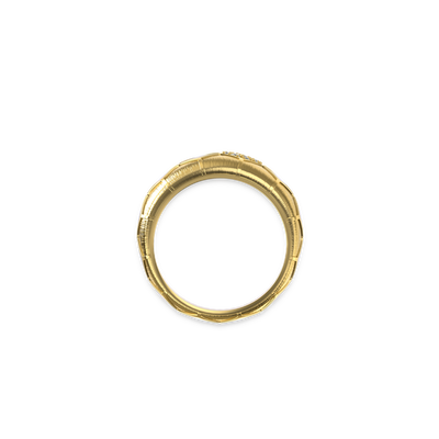 'The Soccer' Dome Ring, White Diamond