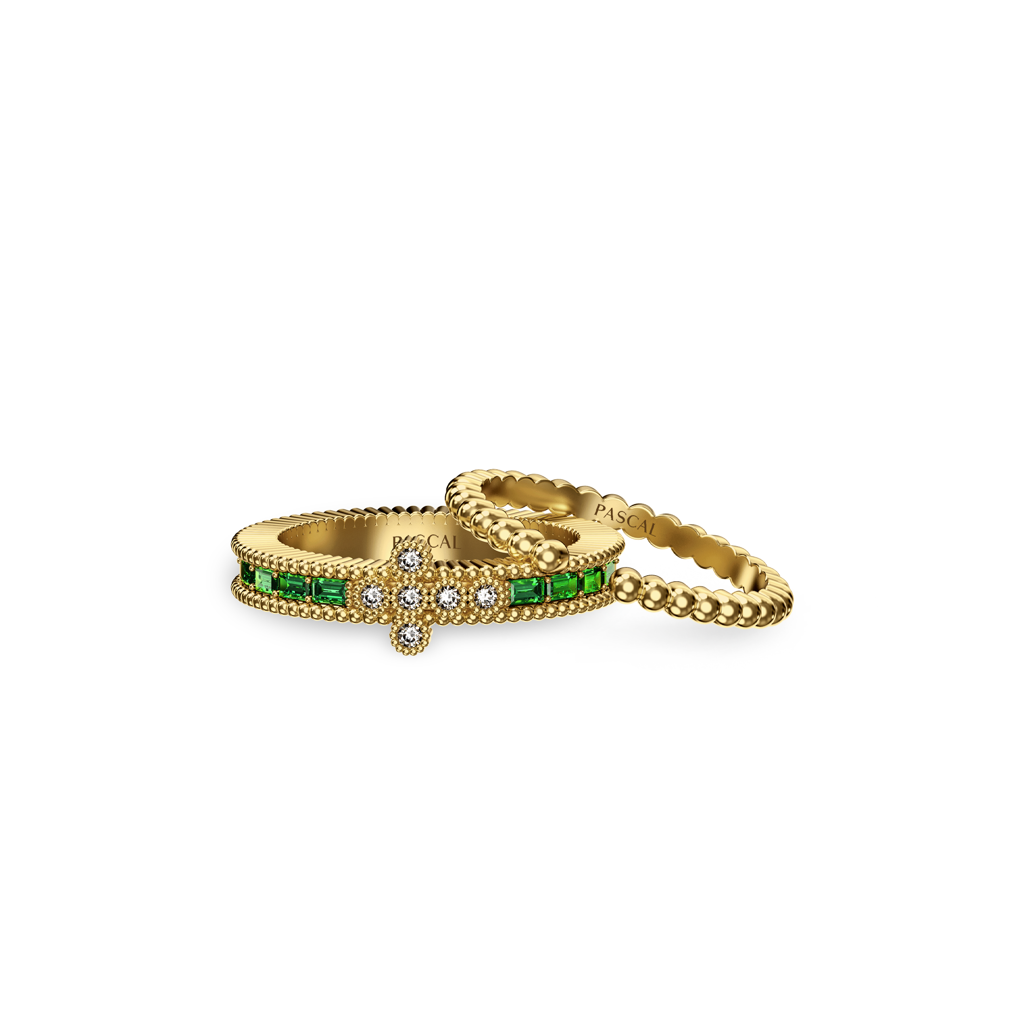 Infinitas Diamond Cross Ring Set | PASCAL