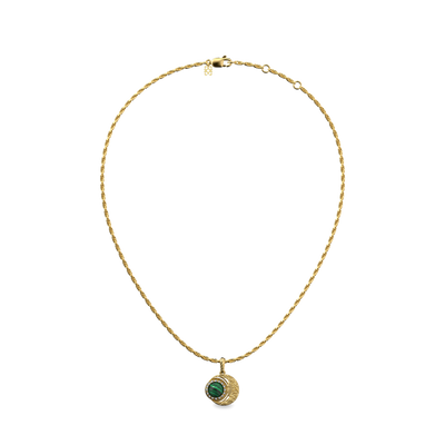 Ciondolo "The Spiritual" Luna, Alonea di Diamanti Bianchi