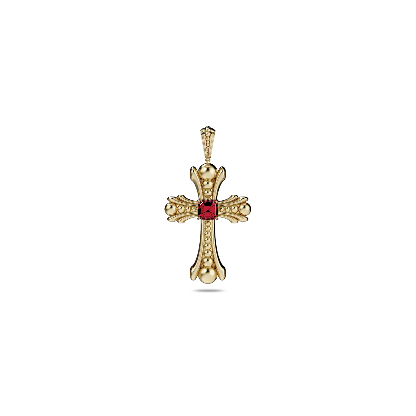 Collar de cruz con piedra preciosa Aeternum