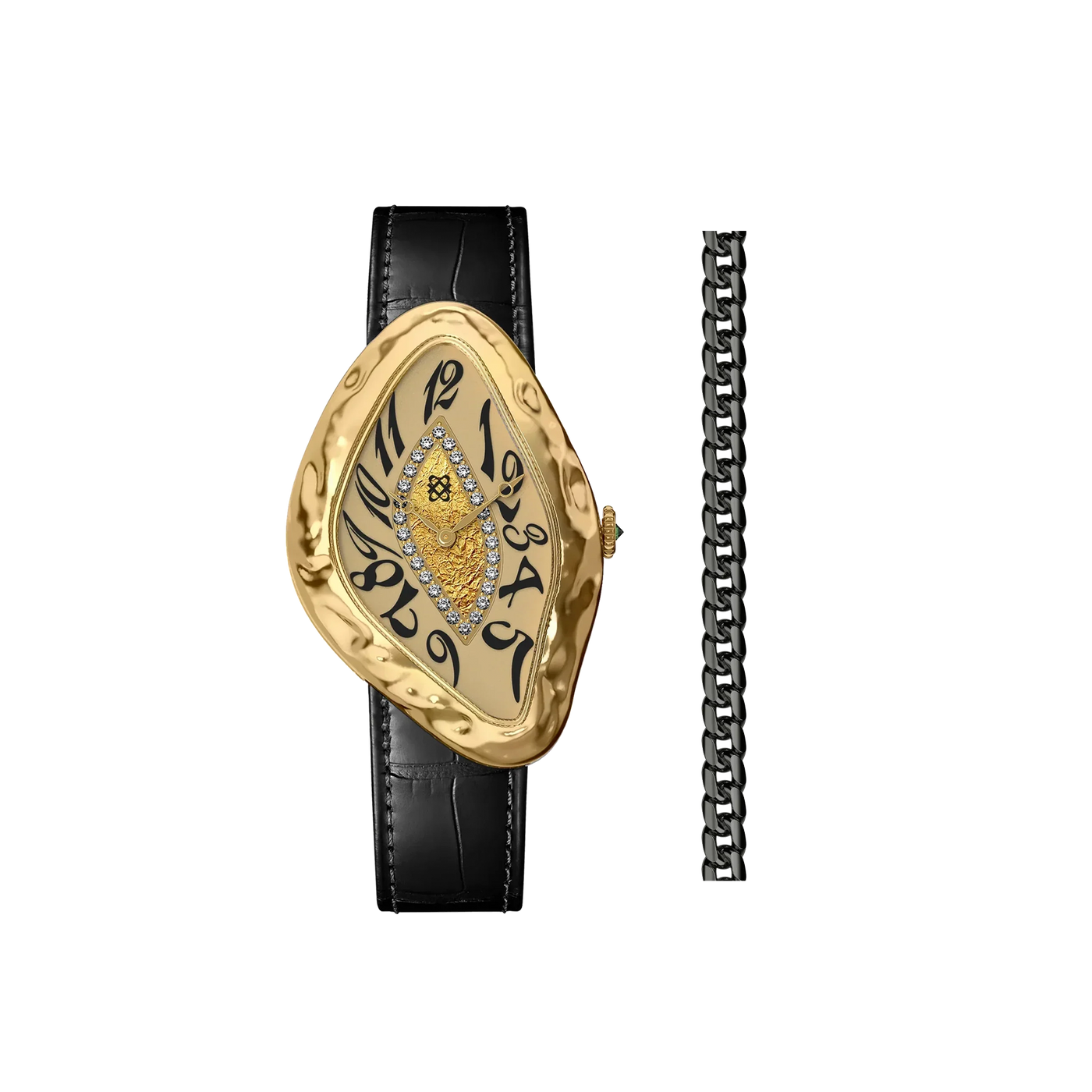 Set de regalo de reloj "Paradoxe" con diamante