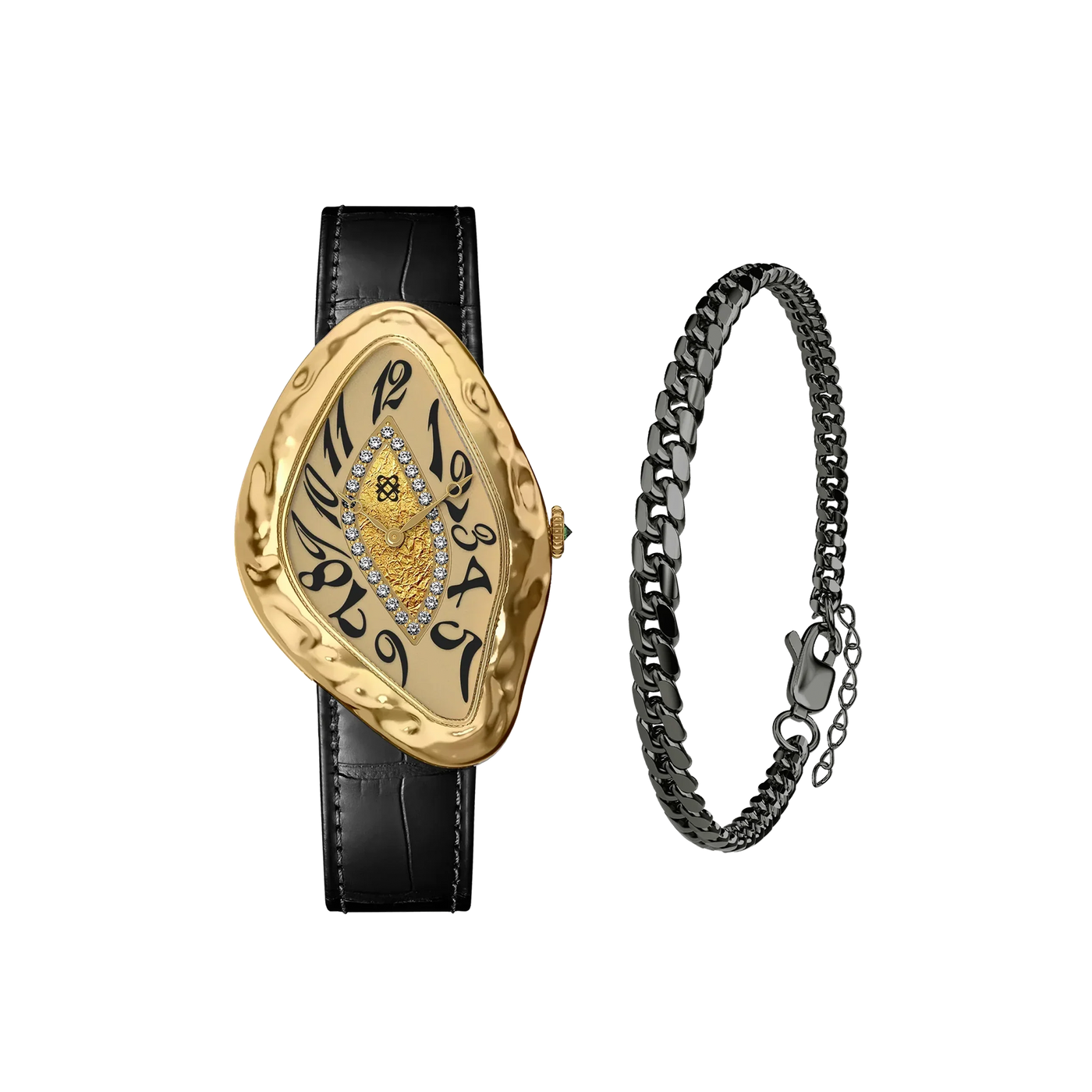 Set de regalo de reloj "Paradoxe" con diamante