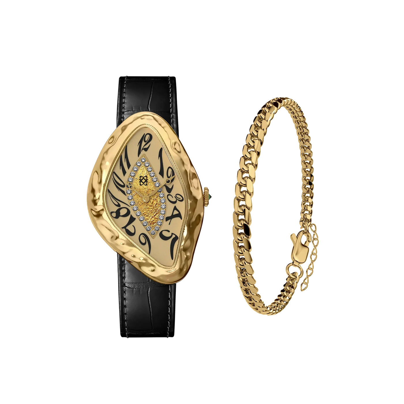 Set de regalo de reloj "Paradoxe" con diamante