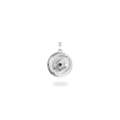 The Basketball Leaking Ball Pendant, Black Diamond - PASCAL