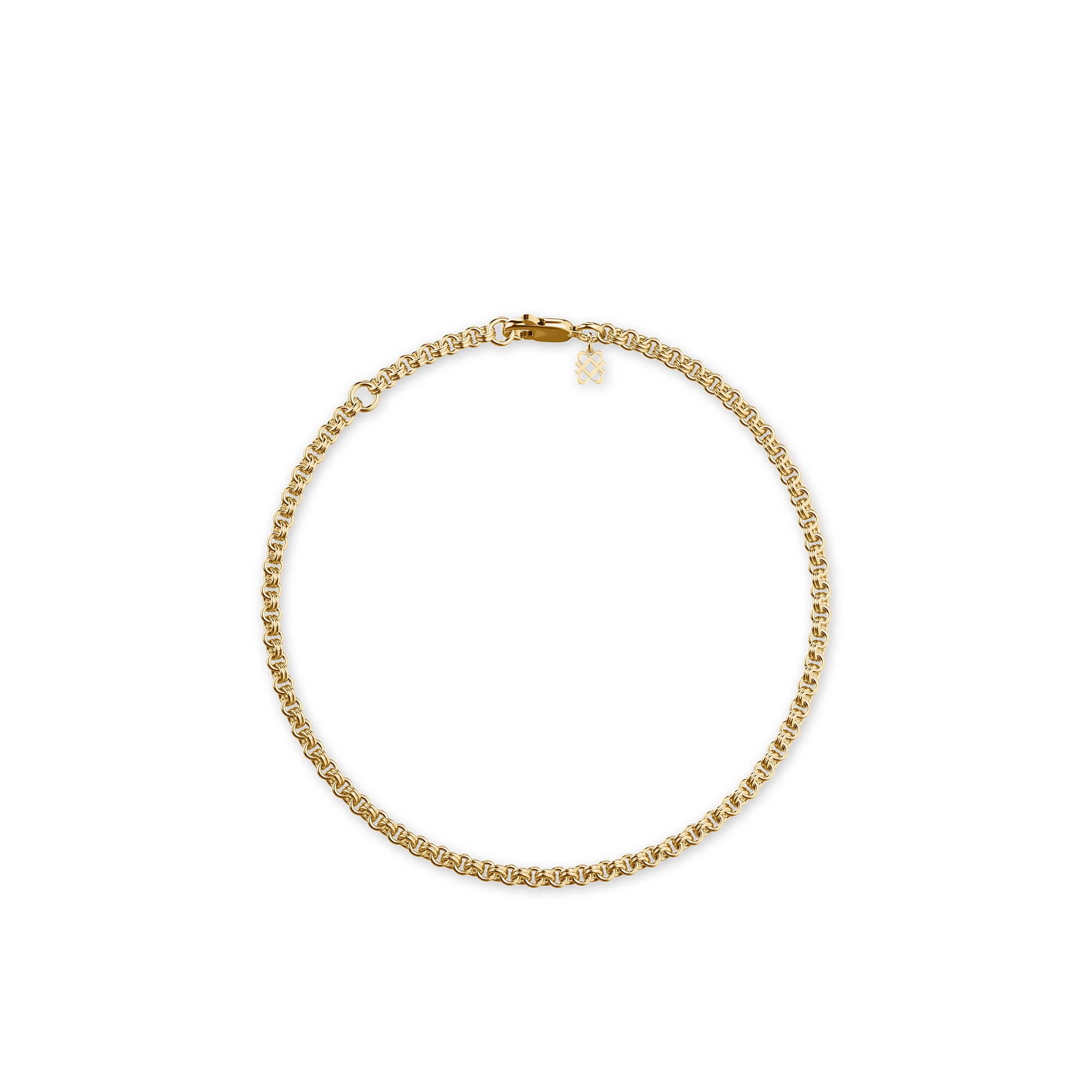 Rolo Chain Bracelet, 2.2mm - PASCAL