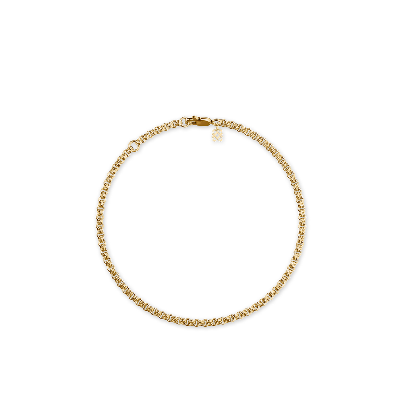 Rolo Chain Bracelet, 2.2mm - PASCAL