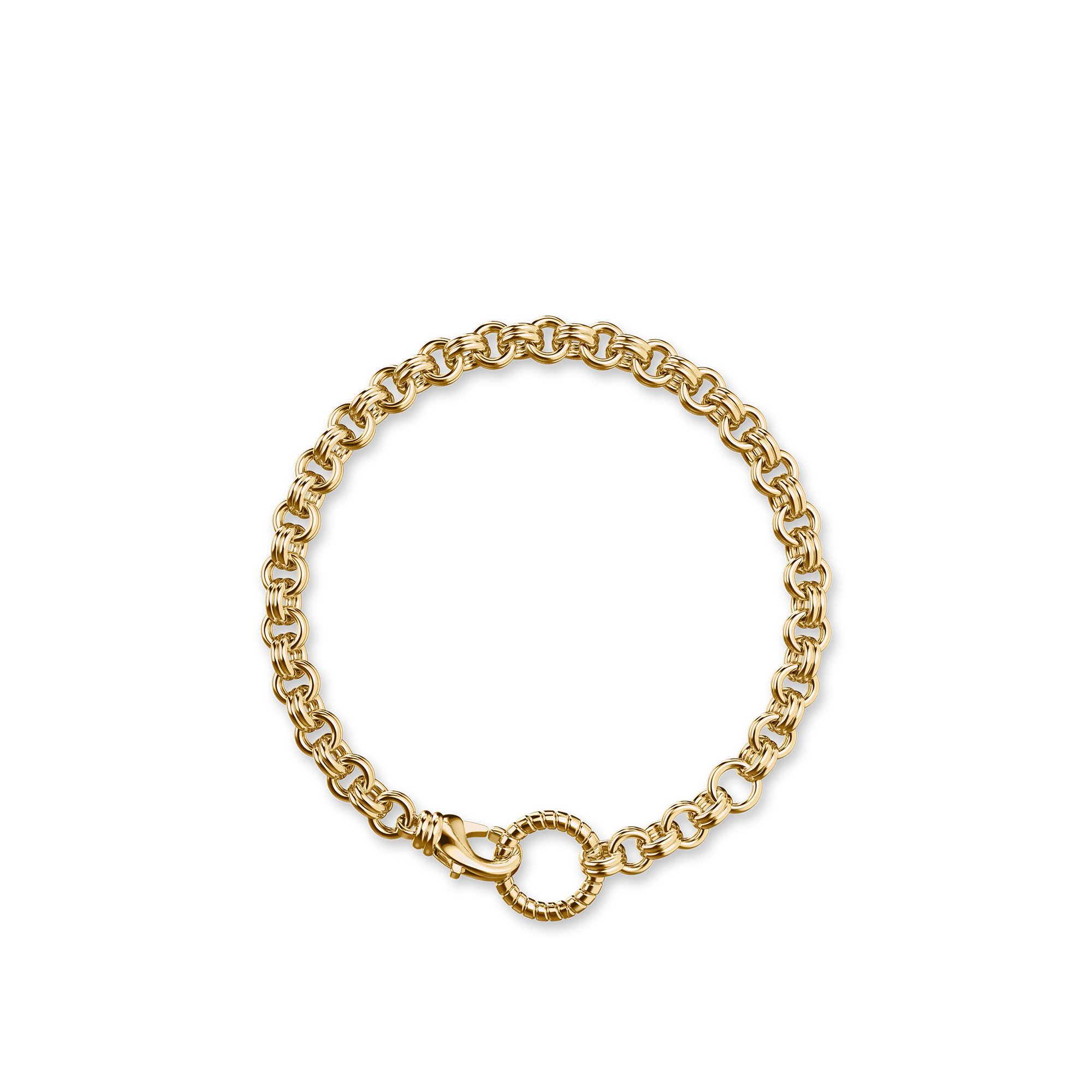 Rolo Chain Bracelet, 5mm - PASCAL