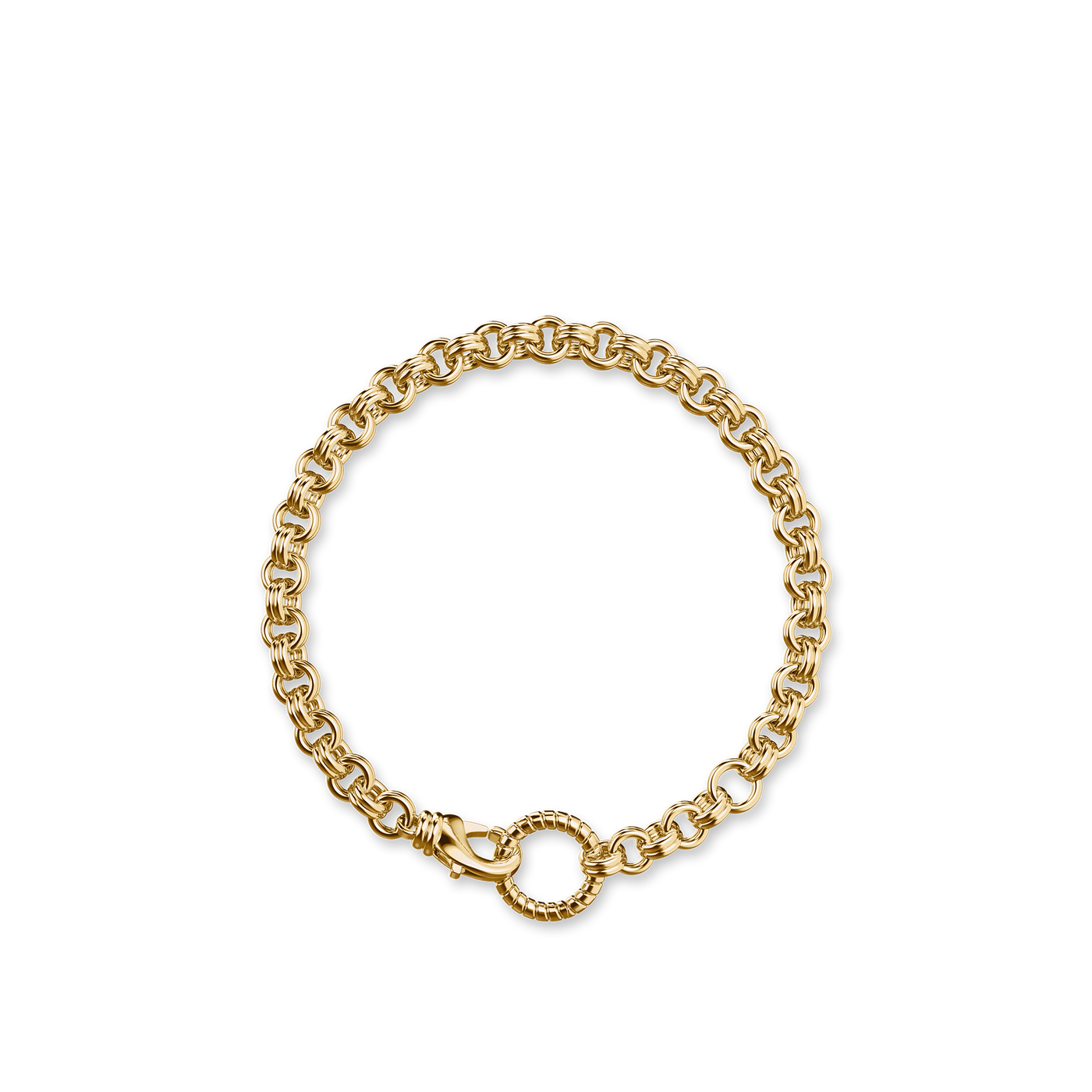 Rolo Chain Bracelet, 5mm - PASCAL