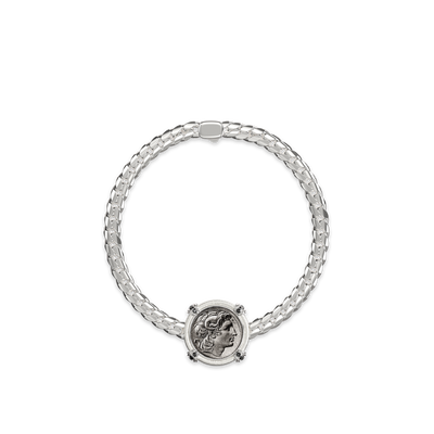 The Great Civitas Alexander the Great Coin Bracelet, Black Diamond - PASCAL
