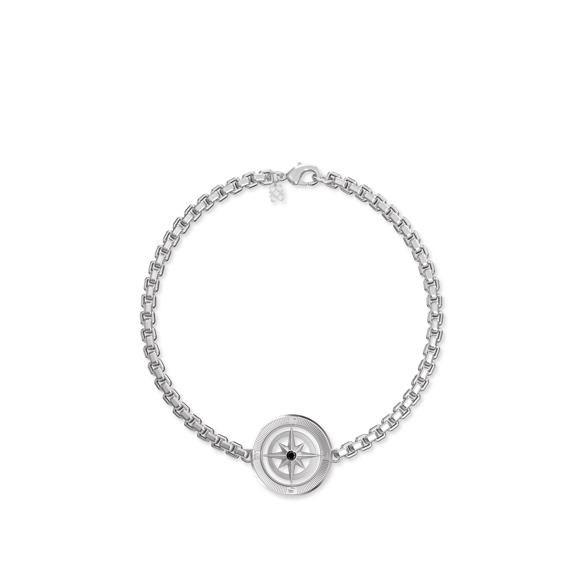 Compass Bracelet, Black Diamond - PASCAL