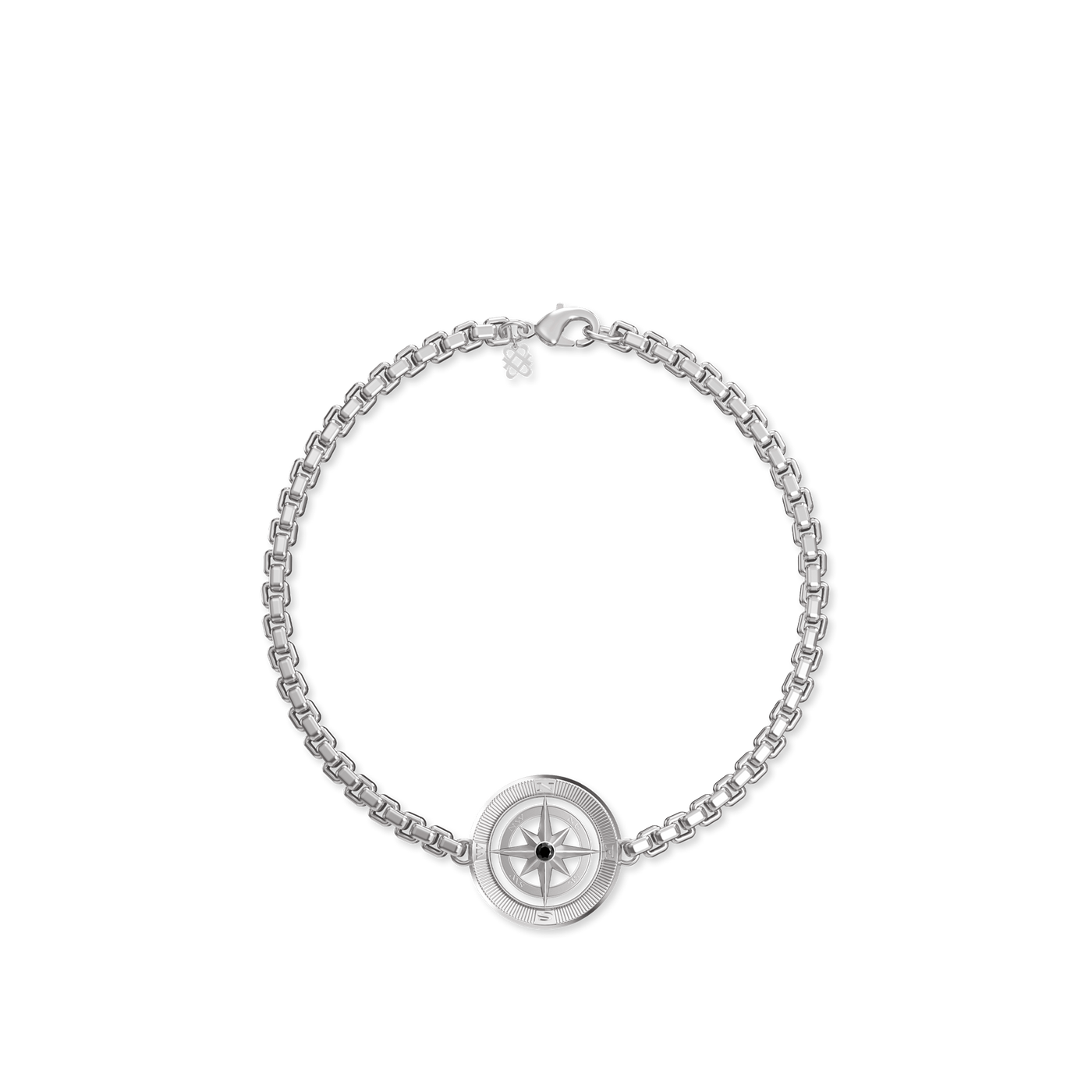 Compass Bracelet, Black Diamond - PASCAL
