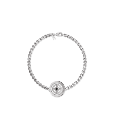 Compass Bracelet, Black Diamond - PASCAL