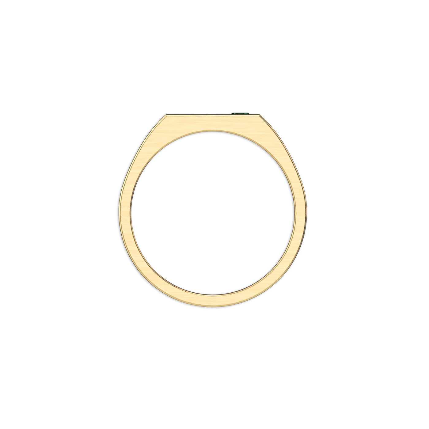 Geo Gemstone Signet Ring