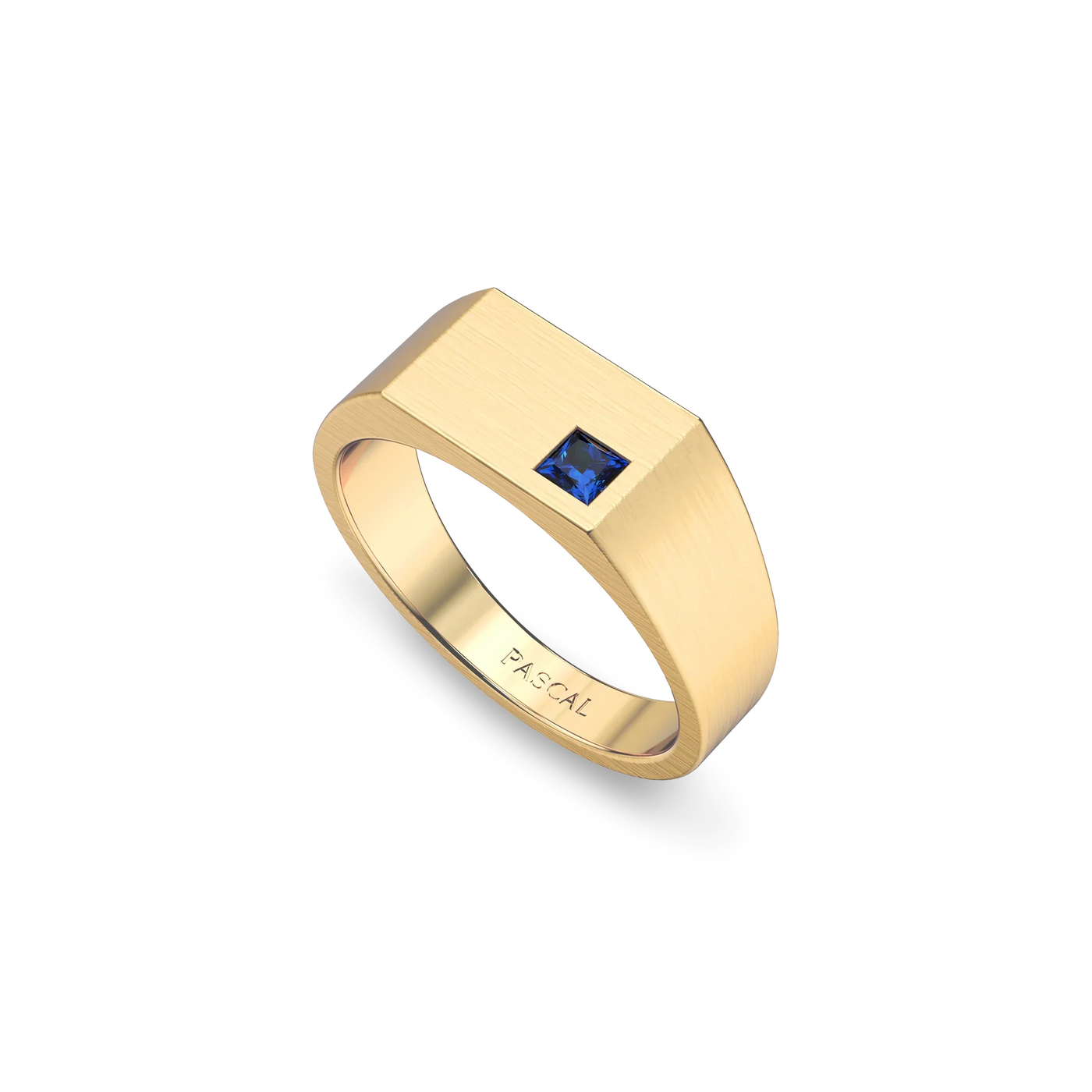 Geo Gemstone Signet Ring