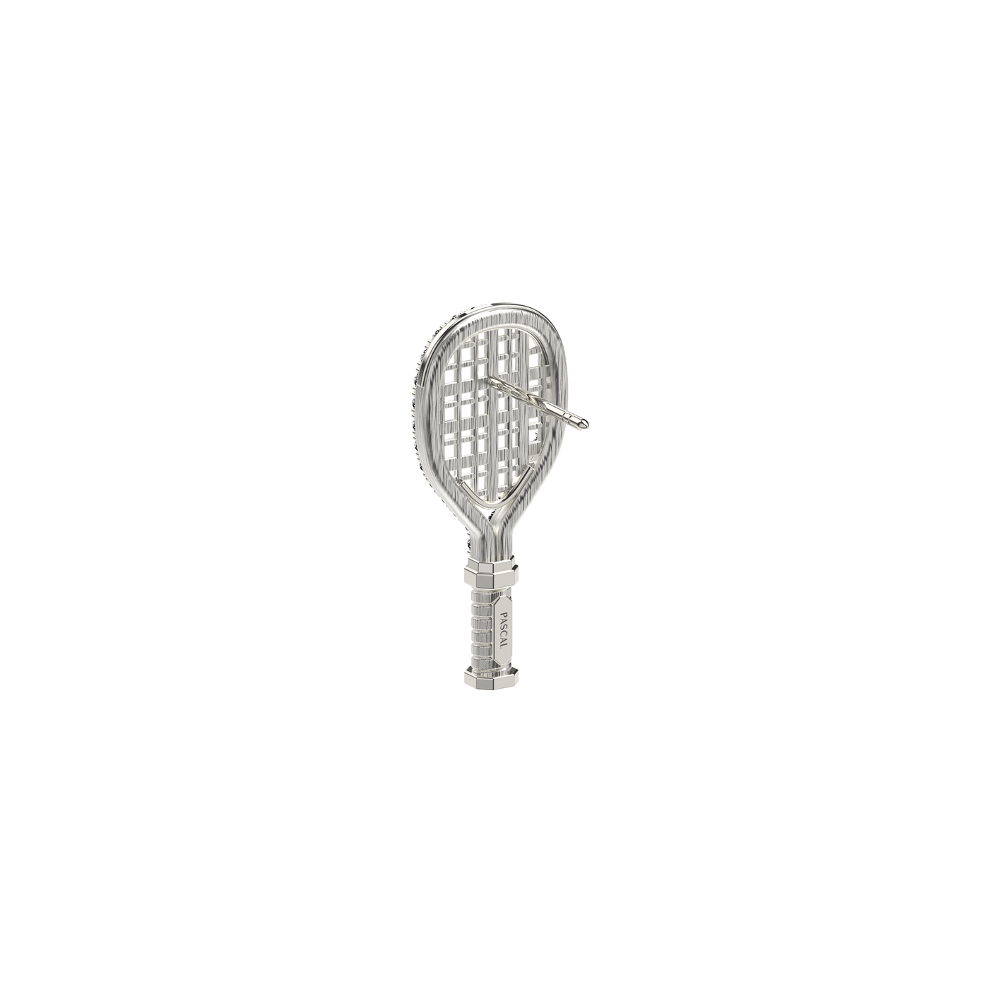 Boucles d'oreilles « The Tennis » Grand Stud, diamant blanc