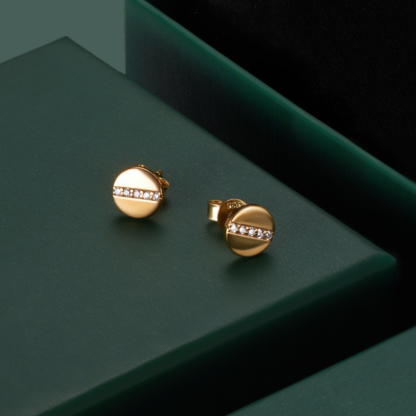 Pequenos Pavimentadores Diamond Studs