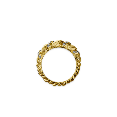 Anillo de Cúpula con Racimo de Uvas
