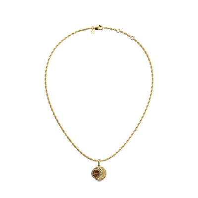 Ciondolo "The Spiritual" Luna, Alonea di Diamanti Bianchi