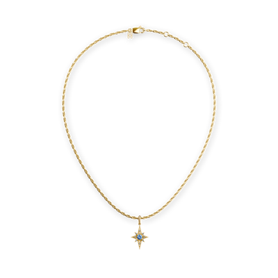 Collar "The Bonbon" Estrella, Diamante Blanco