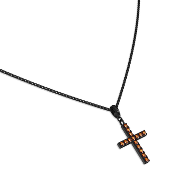 Pendentif Croix Diamant Étincelant 