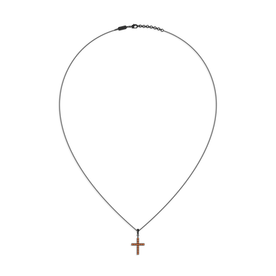 Pendentif Croix Diamant Étincelant 