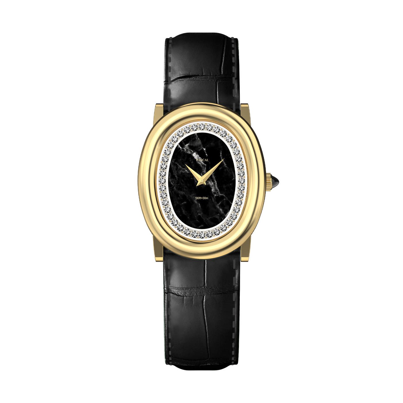 Oval Royale Reloj de diamantes